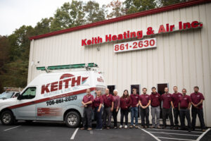 Let Keith Heating & Air Check AC Refrigerant Levels in Your Home Unit